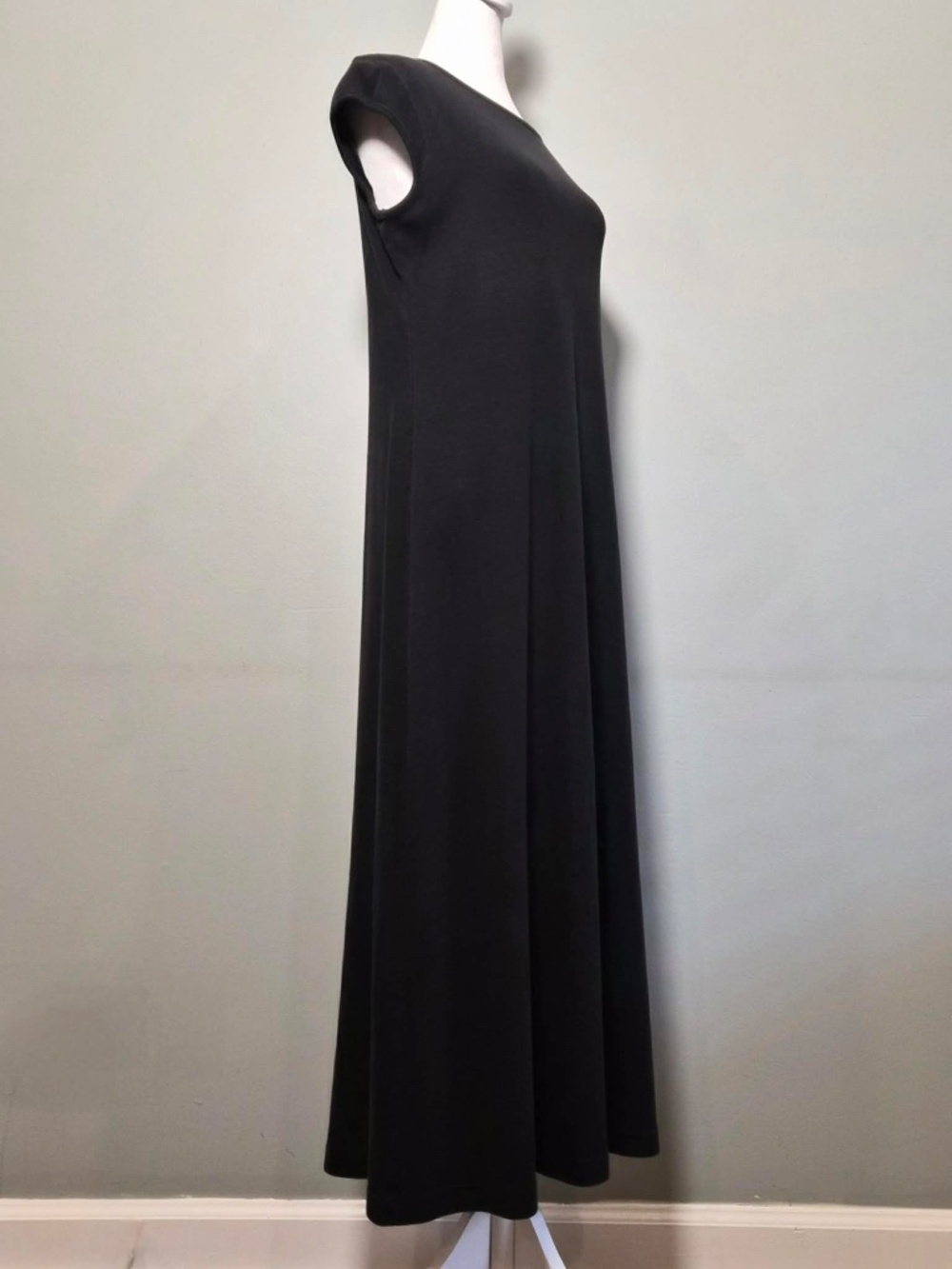Ralph Lauren Vintage Y2K Heavyweight Buttery Soft Plush 100% Cotton Maxi Dress L - Picture 2 of 12